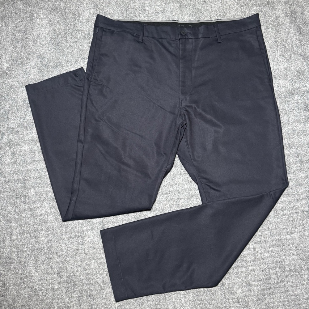 Polo Ralph Lauren Performance Golf Pants Men Tag 40/32 Navy Straight Fit 41x31.5